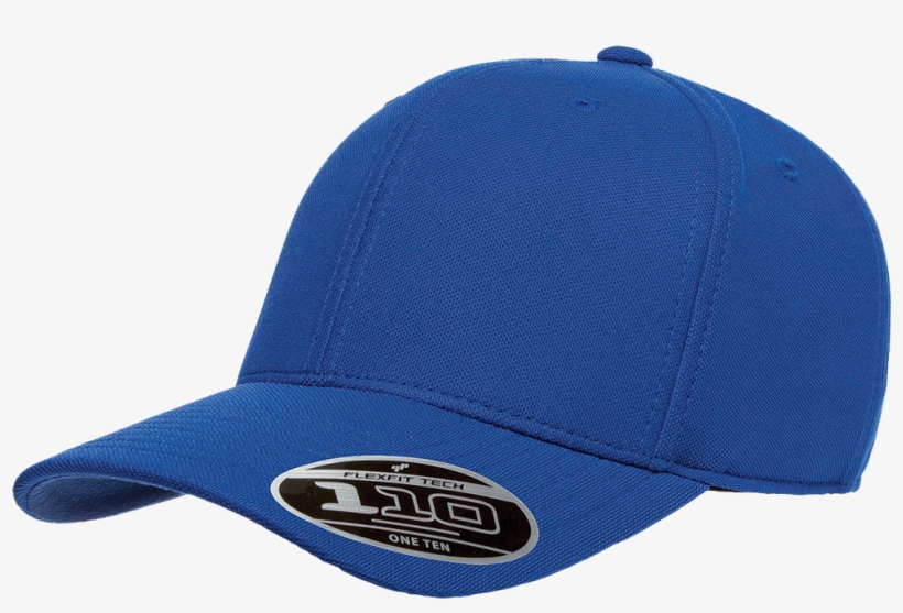 Hat Flexfit - Flexfit 110 Cool & Dry Mini Pique Cap - Royal, transparent png download
