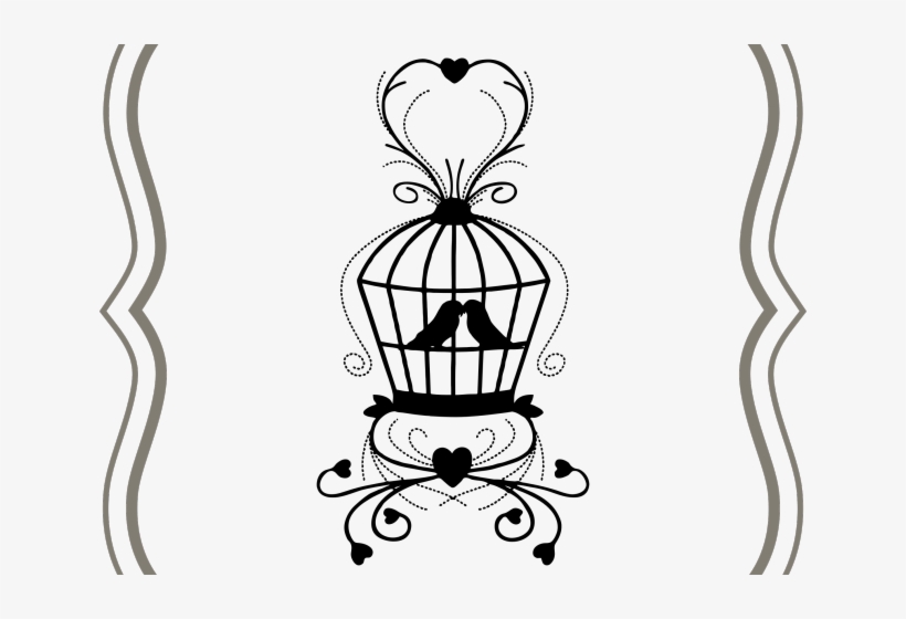 Love Birds Clipart Frame Png - Clip Art, transparent png download