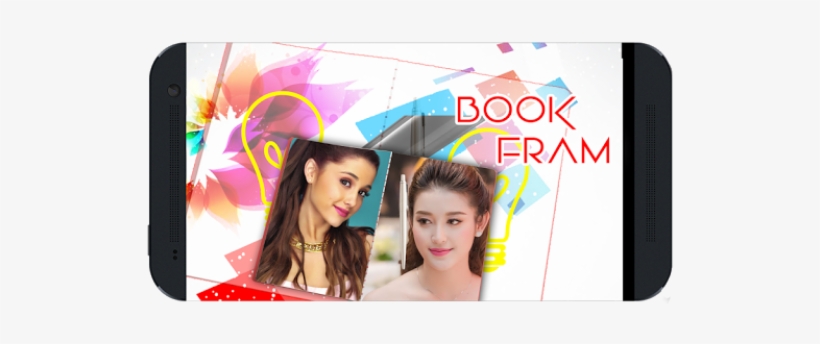 Book Photo Frame - Ariana Grande, transparent png download