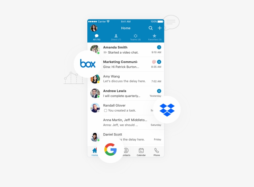 Why Growing Businesses Are Choosing Ringcentral Glip - Messaging For Teams, transparent png download