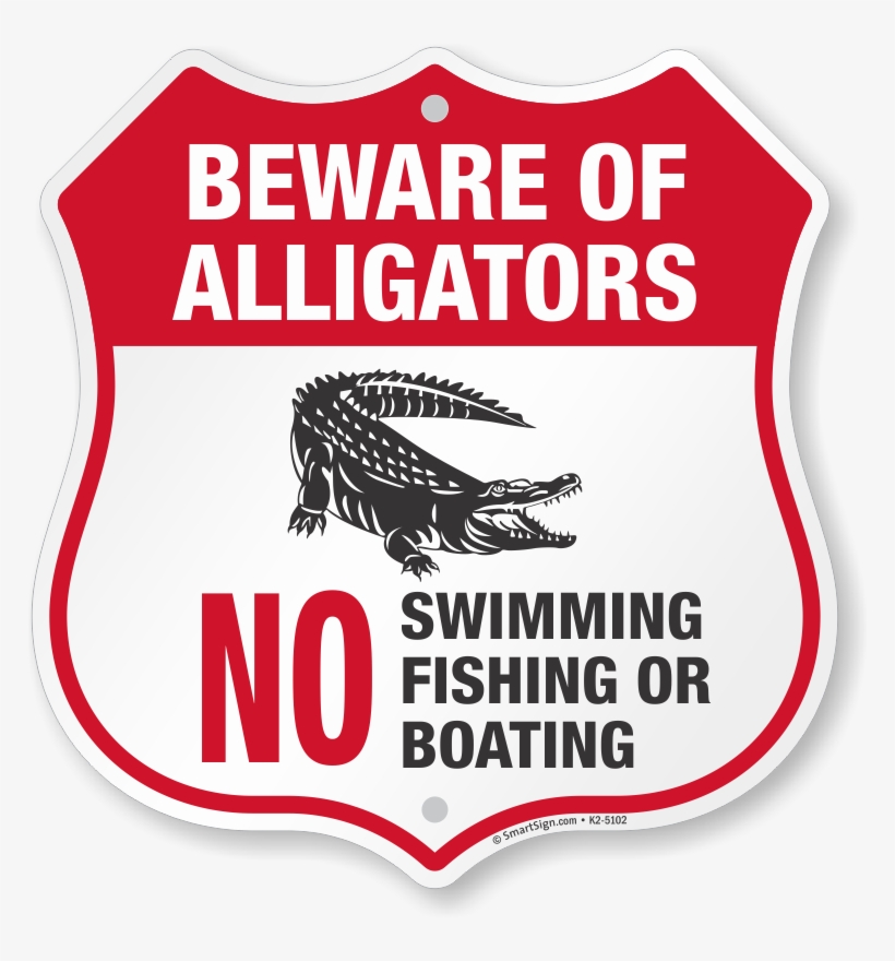 Zoom, Price, Buy - Mysafetysign - Do Not Feed Alligators - Per Florida,, transparent png download