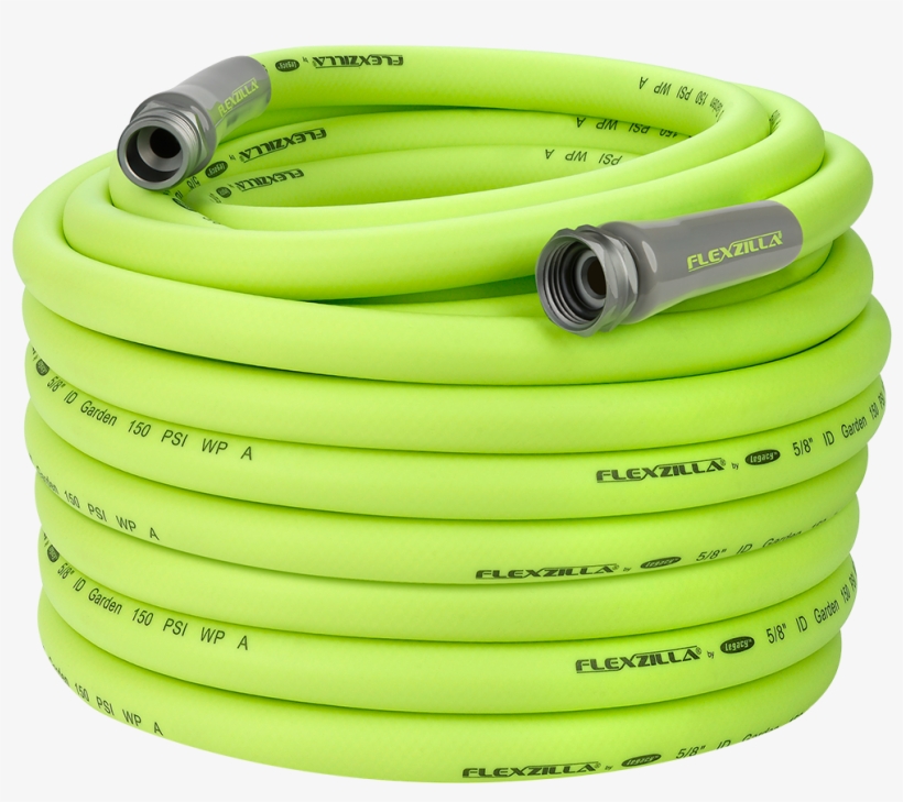 Garden Hose - Flexzilla Garden Hose, 3/4 In., 11-1/2 Ght Fittings, transparent png download
