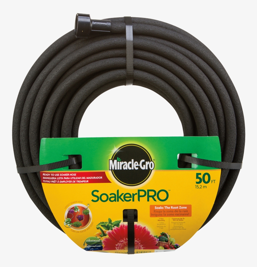 Miracle-gro® Soakerpro™ Hose - Miracle Grow Fertilizer, transparent png download