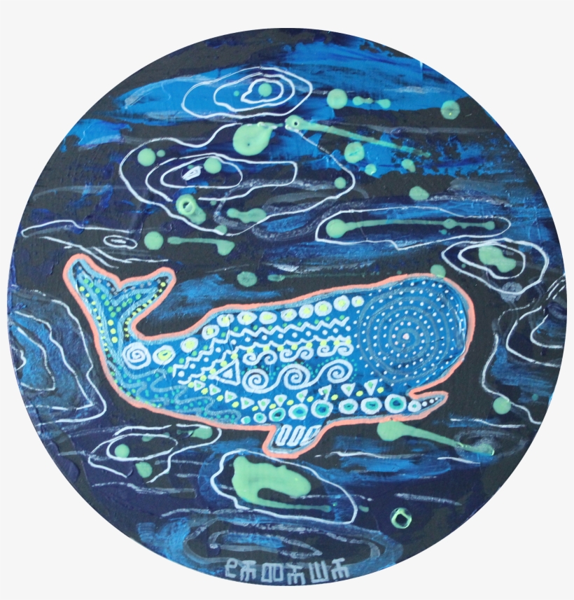 Nataša Vretenar's Art - Whale, transparent png download