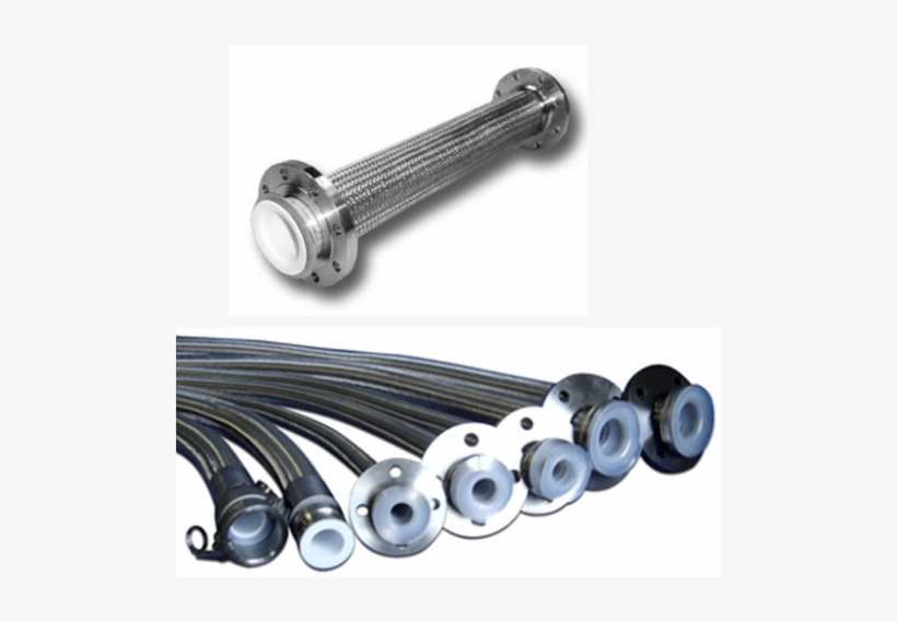 Ptfe/teflon Hose Pipe With Flanges Manufacturers, Suppliers, - Ptfe Lined Hose Pipes, transparent png download