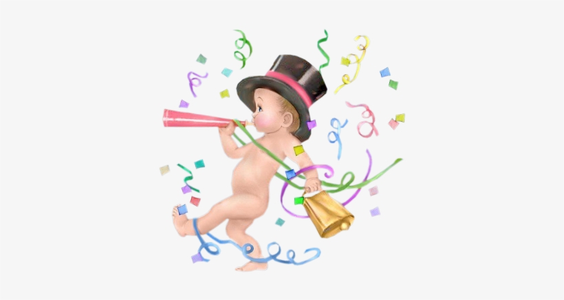 Share This Image - Happy New Year 2011 Baby, transparent png download