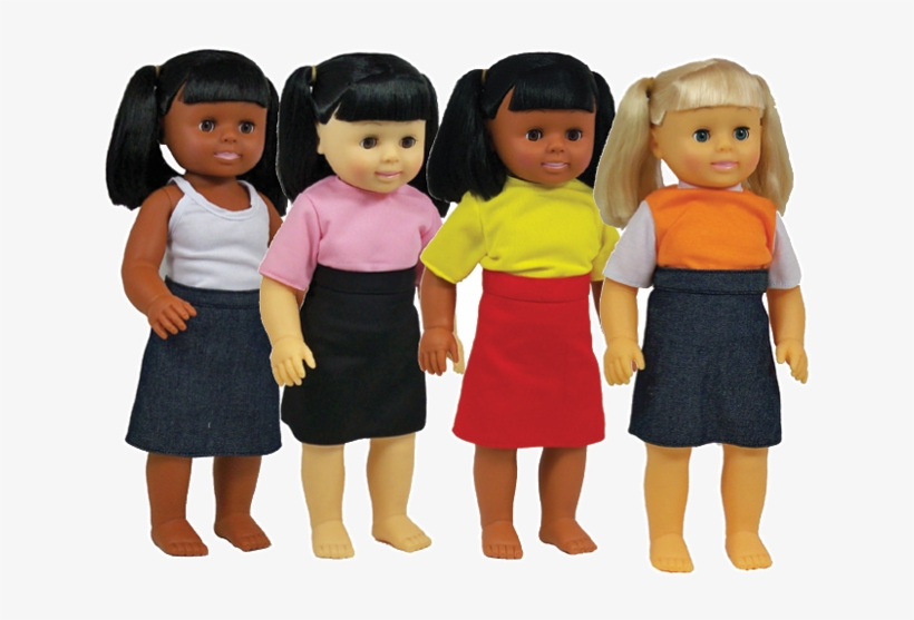 Get Ready Kids African American Girl Doll - Get Ready Kids Caucasian Girl Doll, transparent png download