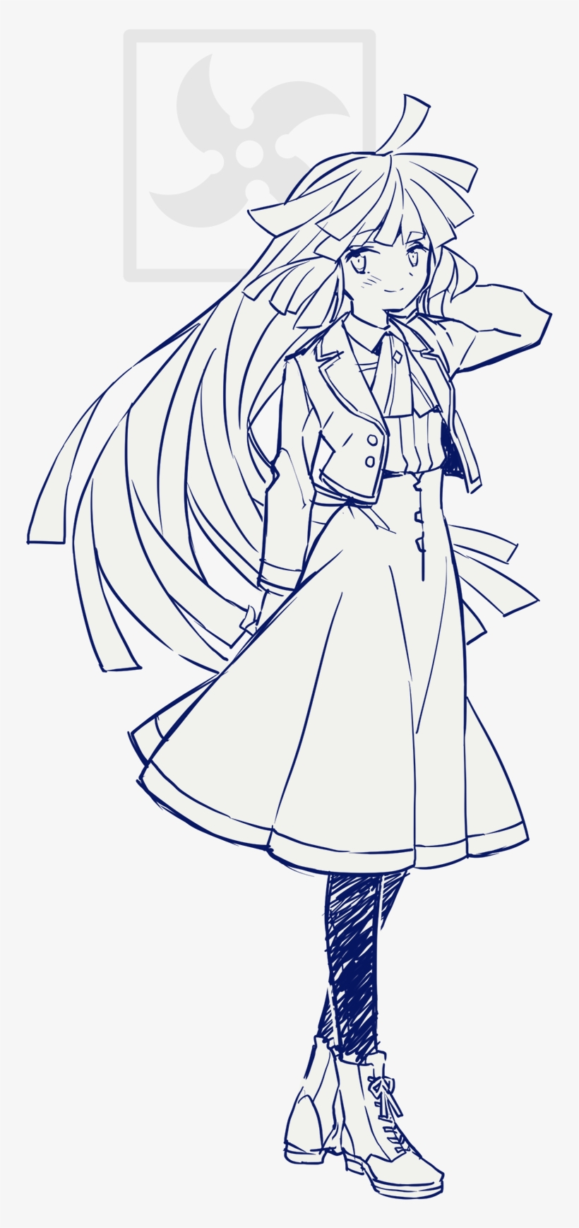Hara's Sketch Of Akatsuki For Her Profile In Volume - Volume, transparent png download