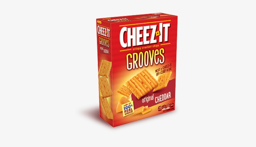 Cheez-it Grooves® Original Cheddar - Cheez It Grooves, transparent png download