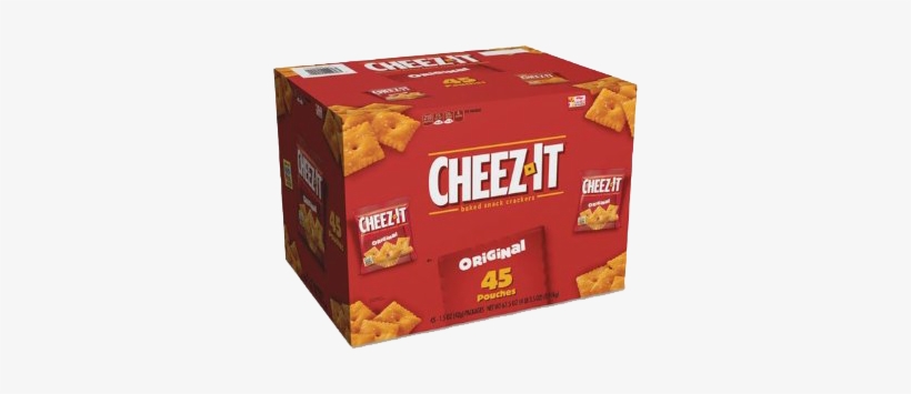 Cheez It - Cheez-it Original Crackers, 1.5 Oz. Bags, 45/box, transparent png download