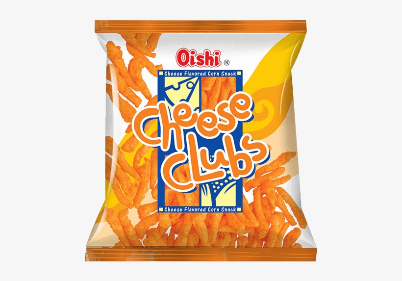 Cheese Clubs - Oishi Product, transparent png download