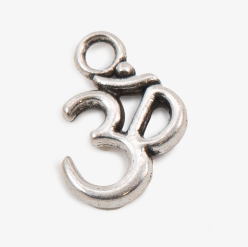 Silver Ohm Charm - Silver, transparent png download