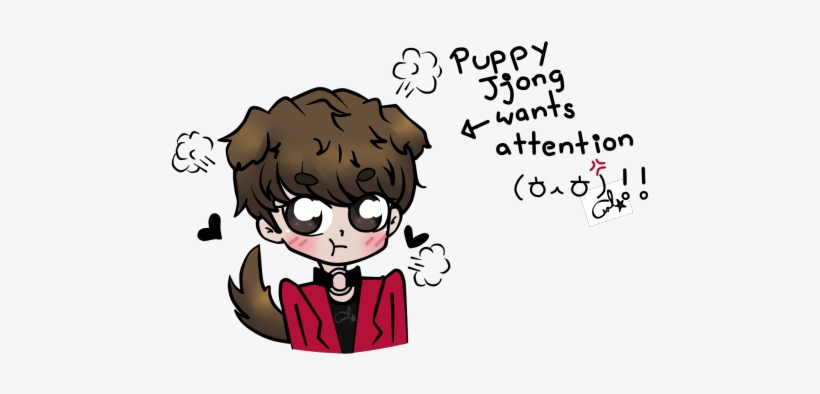 Kim Jonghyun Puppy - Cartoon, transparent png download