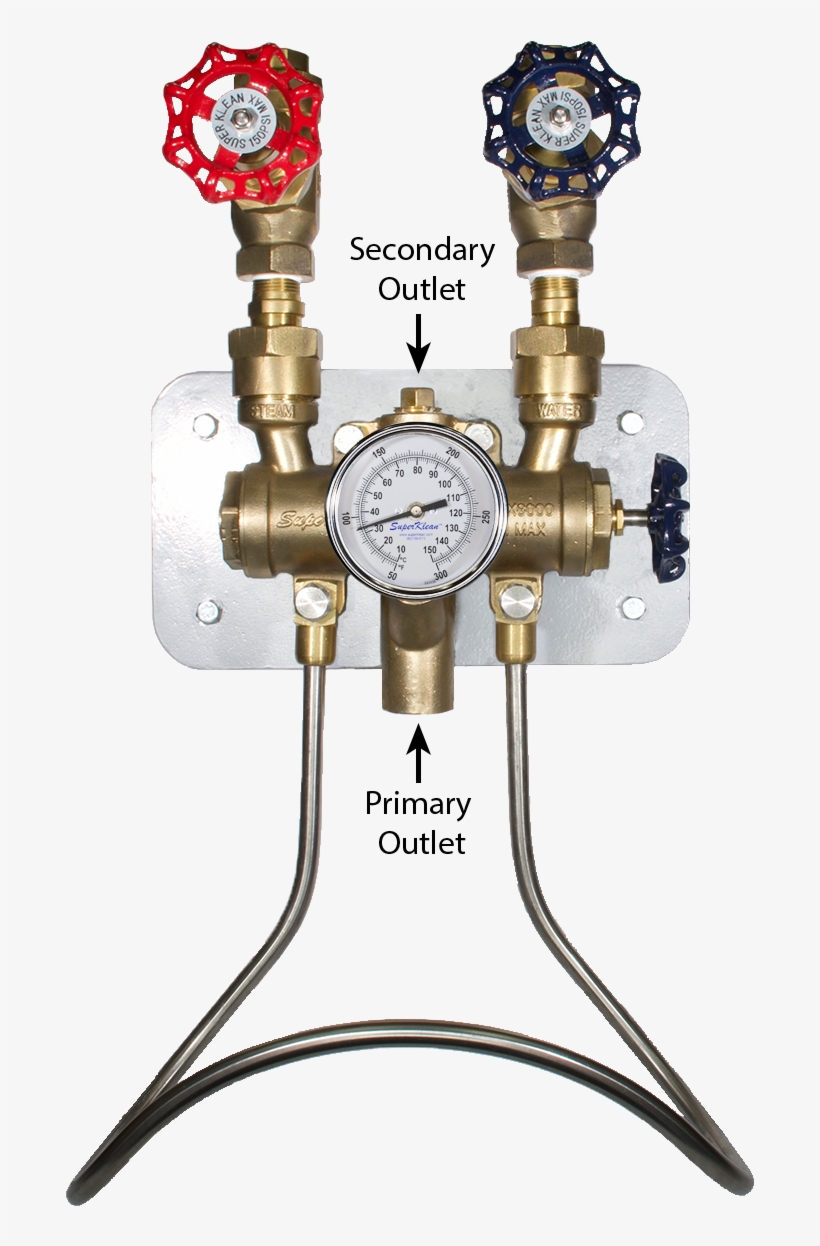 Bronze Steam & Cold Water Mixers - Valve, transparent png download