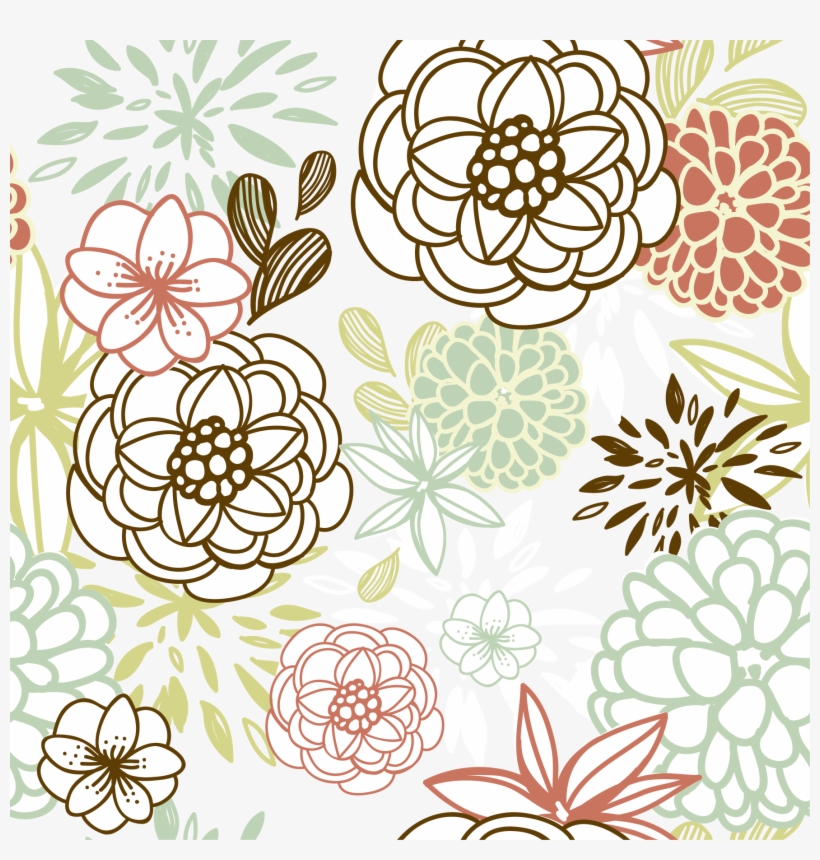 This Is A Beautiful Paper And I Am Giving Away The - Retro Blumenmuster Im Rosa Karte, transparent png download