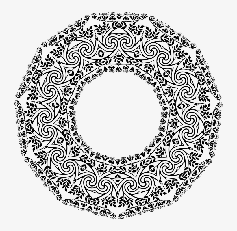 Mandala Art Png, transparent png download