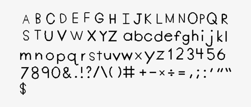 Font2 - Font, transparent png download