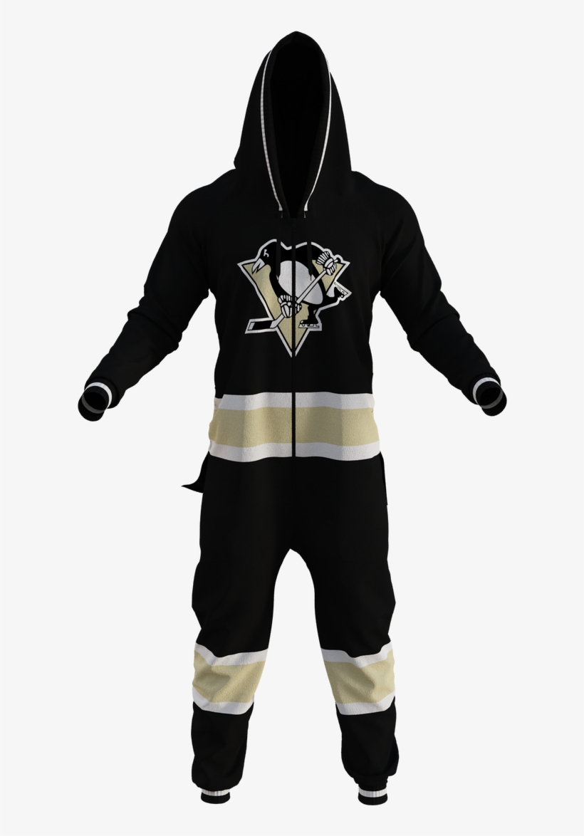 Pittsburgh Penguins Team Onesie - Pittsburgh Penguins, transparent png download