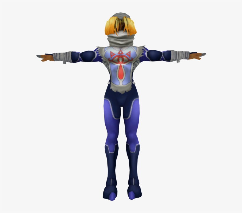 Download Zip Archive - Sheik Melee, transparent png download