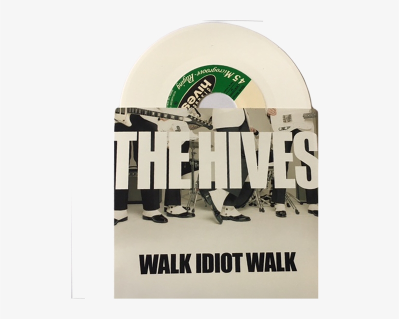 Walk Idiot Walk White Vinyl - Walk Idiot Walk Single, transparent png download