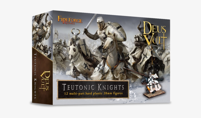 Deus Vult Ffg001 Teutonic Knights - Fireforge Games Teutonic Knights, transparent png download