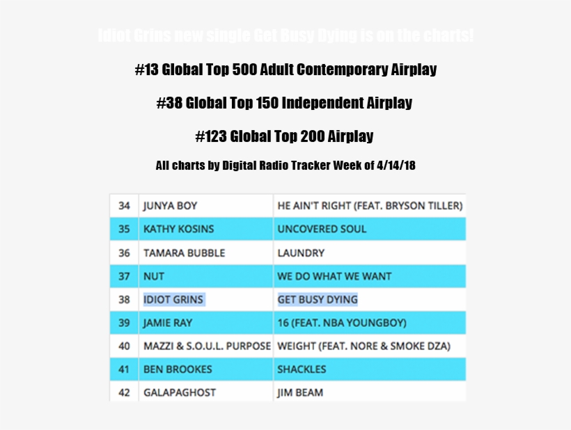 Idiots On The Charts - Idiot, transparent png download