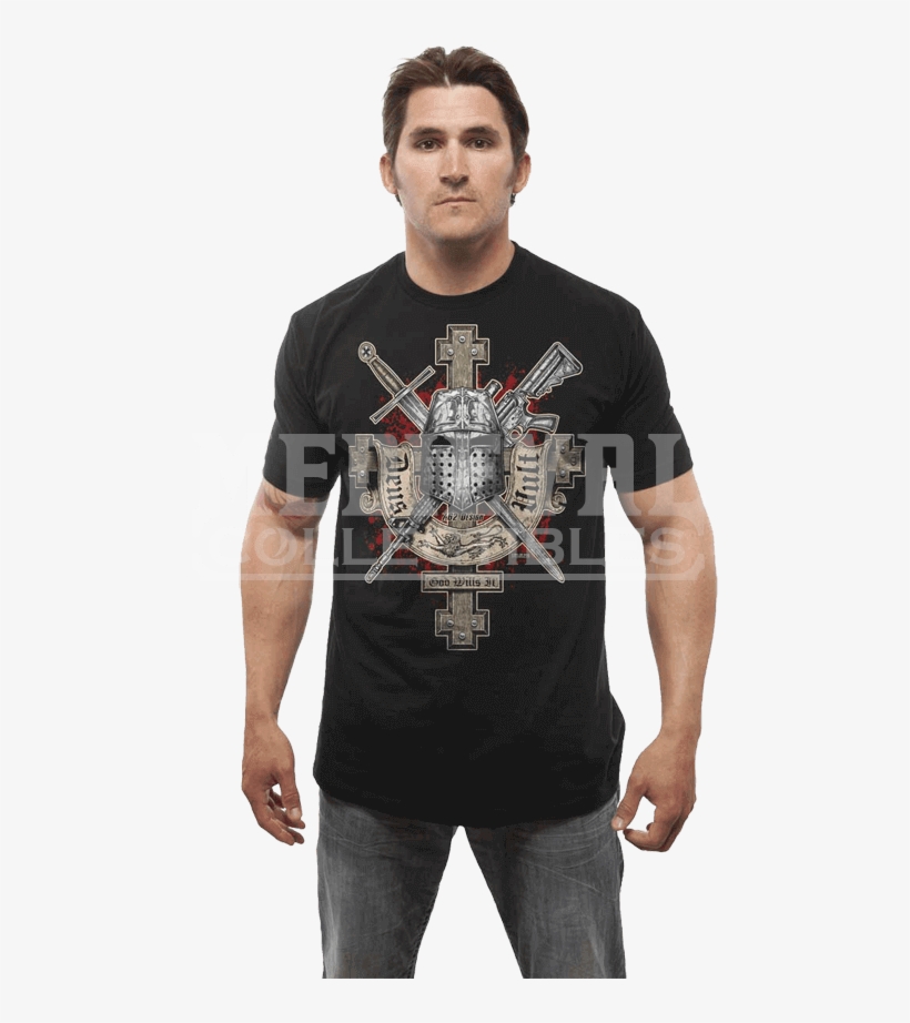 Item - Camiseta Deus Vult, transparent png download