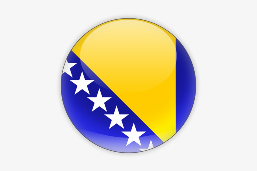 Bosnia And Herzegovina Flag Png, transparent png download