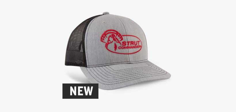 Strut Commander Heather Gray Richardson Snapback Hat - Hat, transparent png download