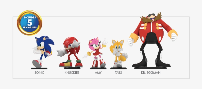 Included In The Game Are Several Badnik Pieces Which - Cartoon, transparent png download