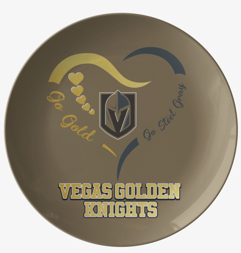 Vegas Golden Knights Plate - Fanmats 22899 Carpet Mats With Vegas Golden Knights, transparent png download