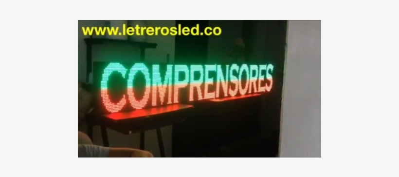 Aviso Led - Led Display, transparent png download