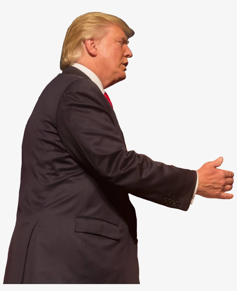 Persontrump Hugging - Businessperson, transparent png download