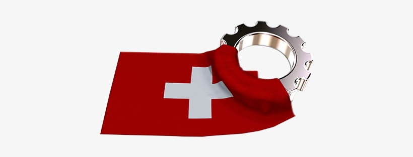 Swiss Flag Sprocket Bright Cln - Flag Of Switzerland, transparent png download