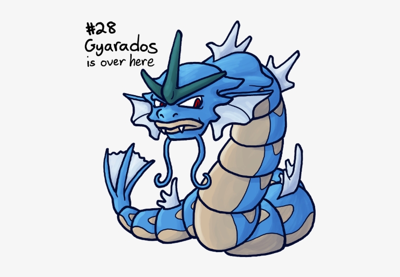Gyarados, transparent png download