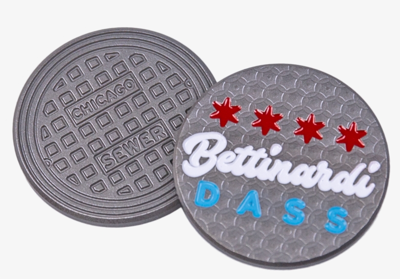 Dass Chicago Sewer Ballmarker - Chicago, transparent png download