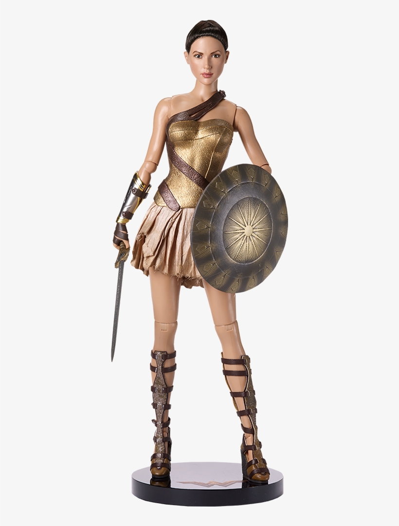 Dc Comics Doll Wonder Woman Training Armor Deluxe - Wonder Woman Doll, transparent png download