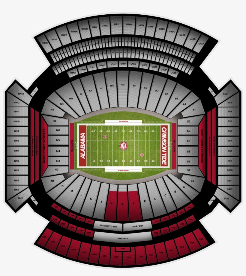 Arkansas Razorbacks Football At Alabama Football At - Alabama, transparent png download