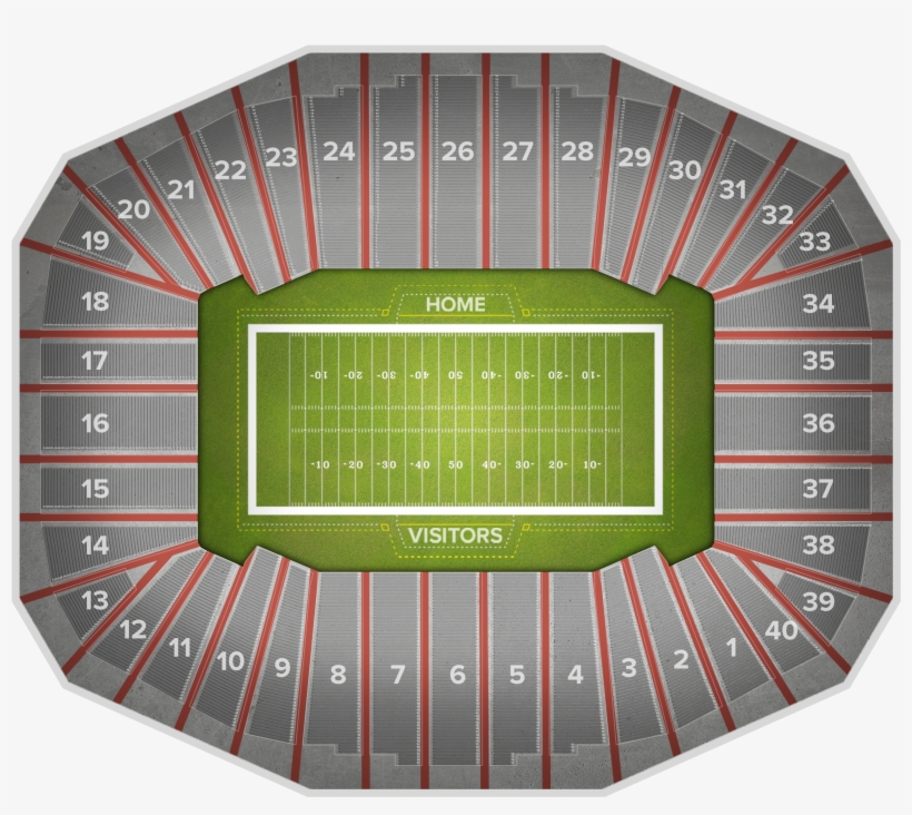 Ole Miss Football At Ole Miss Vs Arkansas Football - War Memorial Stadium, transparent png download