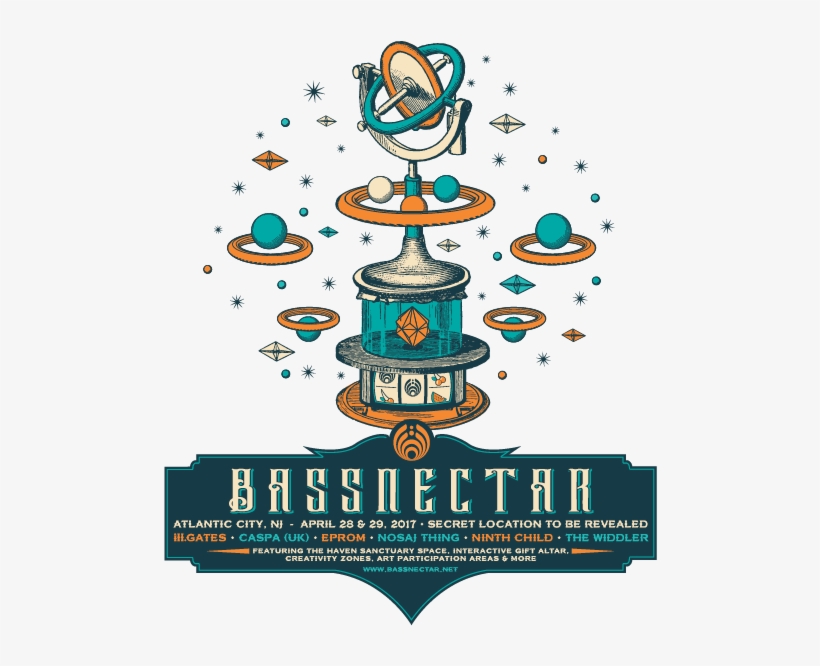 Travel Packages - Bassnectar Atlantic City Poster, transparent png download