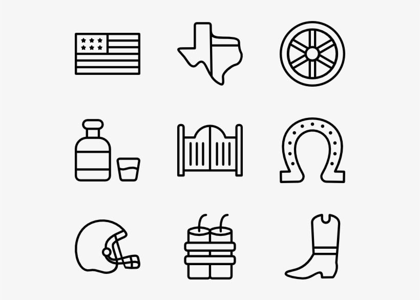 Texas - Laundry Icons, transparent png download