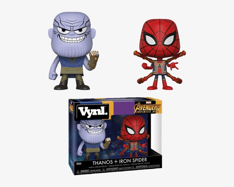 Infinity War - Vinyl Thanos Iron Spider, transparent png download