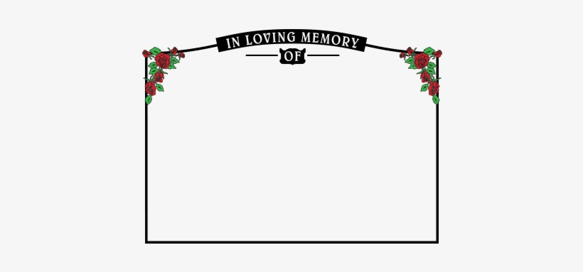 Home » Saddle » Bmp017 Border A Black - Funeral Eulogy Borders, transparent png download