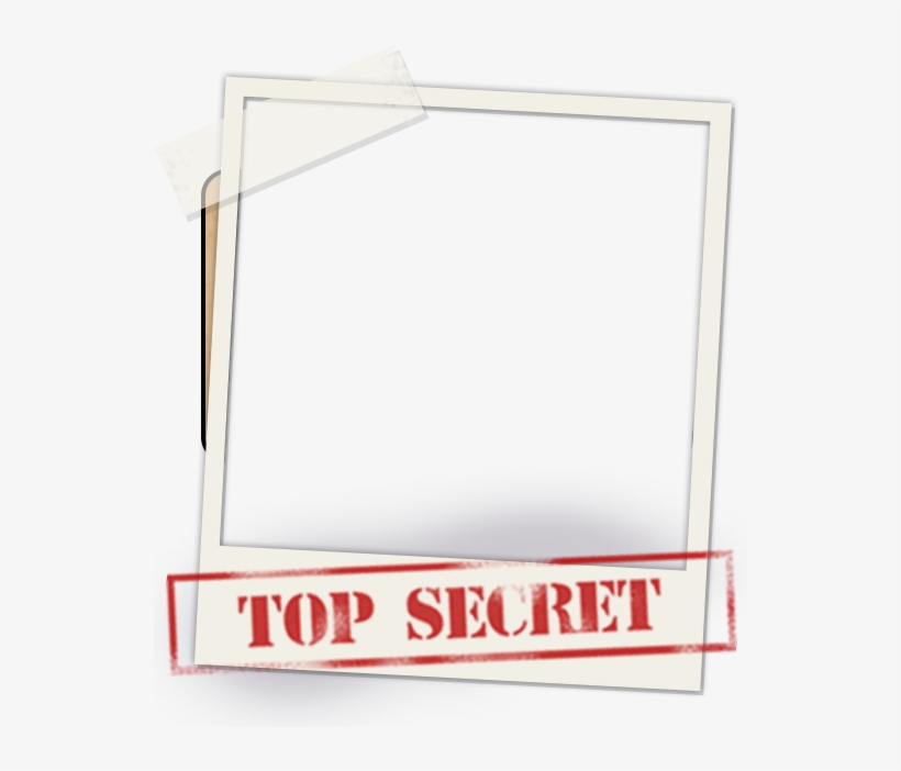 Polaroid Frame Henry Fleming - Top Secret Frame Png, transparent png download