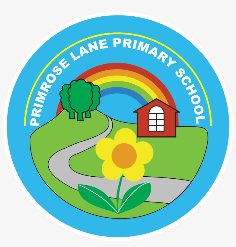 Primrose Lane Logo With White Border - Circle, transparent png download