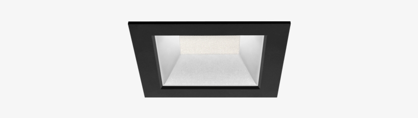 5" Square Black Trim Image - Ceiling Fixture, transparent png download