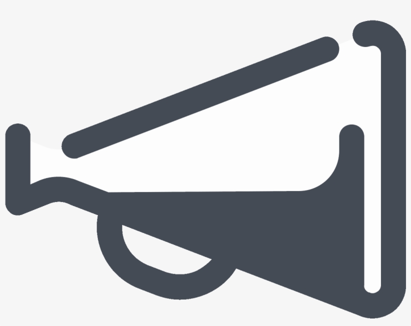 This Is An Icon Of A Megaphone - Name & Noise, transparent png download