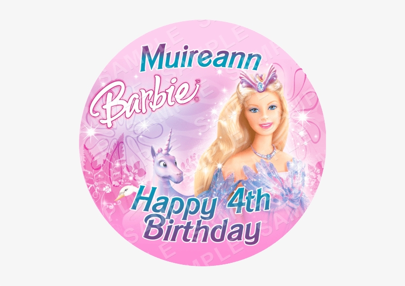 Barbie Clipart Round - Barbie Of Swan Lake, transparent png download