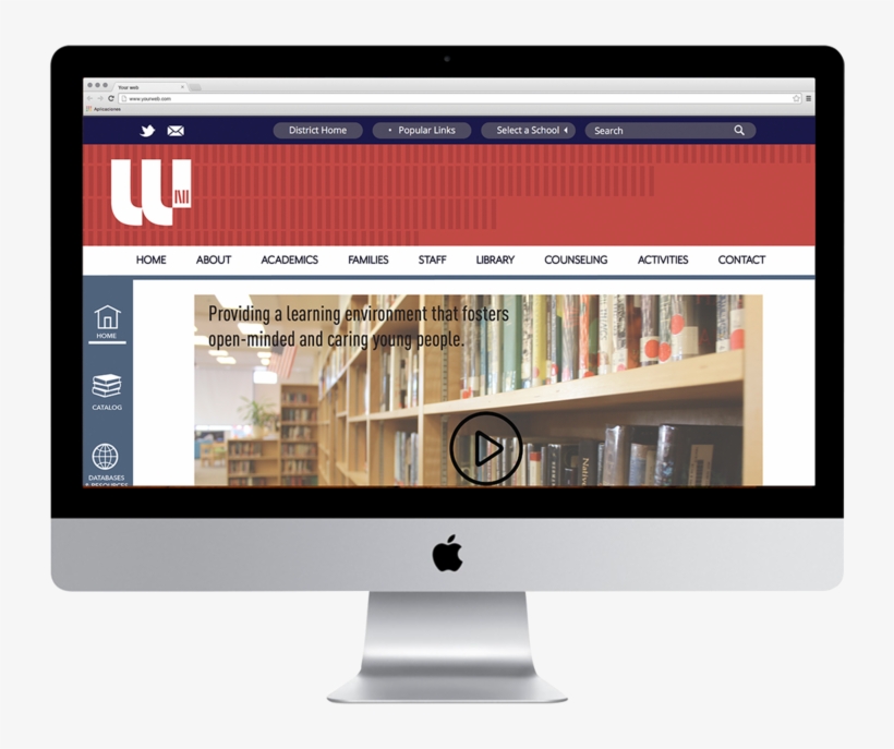Rebranding For West High School's Library, transparent png download
