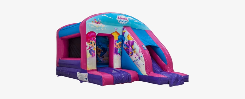 P30391 Box Jump And Slide Shimer And Shine Aq2028ss - Shimmer And Shine Tent, transparent png download